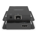 "DIGITUS HDMI Extender Set USB 70m 4K schwarz"