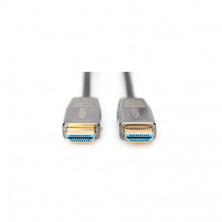 "DIGITUS HDMI AOC Hybrid Glasfaserkabel UHD 8K 15m schwarz"