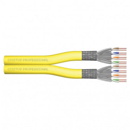 DIGITUS Cat.7A S/FTP paigalduskaabel 100m duplex Dca-s1a d1 a1