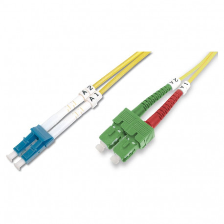 DIGITUS ühemoodiline kiudoptiline ühenduskaabel SC (APC) – LC (PC) 1m