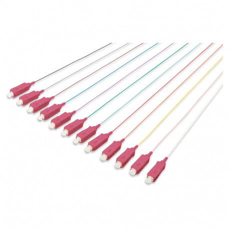 "DIGITUS durchgefärbte SC simplex OM4 Pigtails"