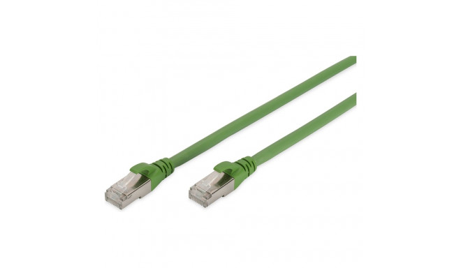 "DIGITUS CAT 6A S/FTP Patchkabel, PUR (TPU), 2m, grün"