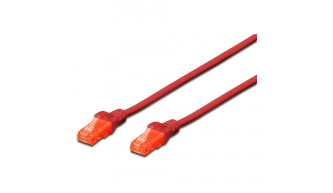 "DIGITUS CAT 6 U/UTP Patchkabel - LSZH, 0,25m, rot"