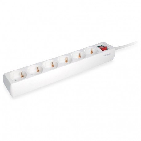 Equip 6 pesaga Schuko lülitiga pikendusjuhe 1.5m