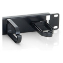 "Equip Kabelmanagement Panel 19"" 1HE schwarz RAL 9005"