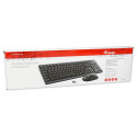 "Equip Wireless Tastatur + Maus. Layout spanisch schwarz"