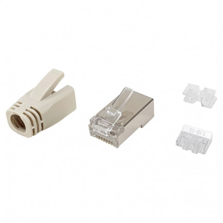Equip Cat6A RJ45 100-osaline varjestatud pistikute komplekt, UTP