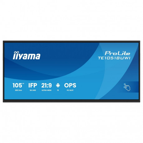 IIYAMA 265.7cm(105") TE10518UWI-B1AG 21:9 M-Touch 4xHDMI VA jaemüük (suurveos)