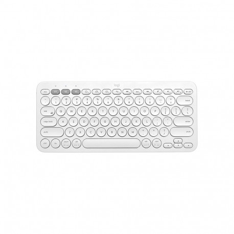 Logitech klaviatuur K380, valge