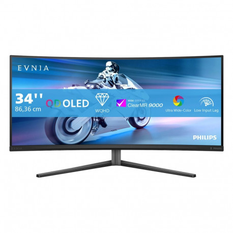 "Philips Evnia 34M2C6500 34Zoll WQHD OLED Curved Monitor"