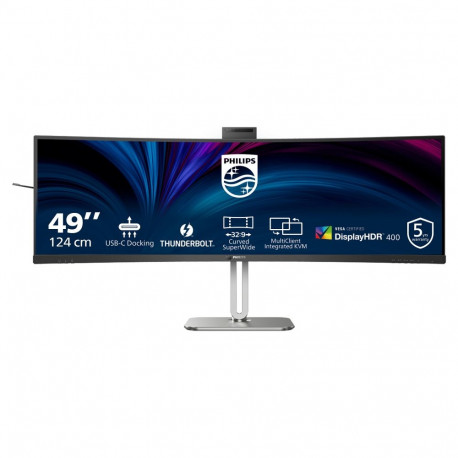 Philips 124.0cm(48.8") 49B2U6903CH 32:09 2xHDMI+DP+USB-C veebikaameraga monitor