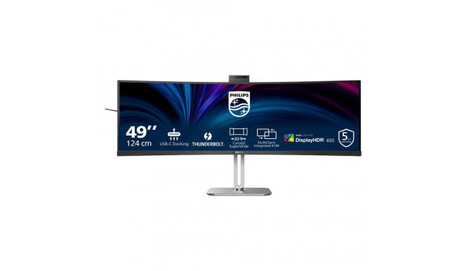 Philips 124.0cm(48.8") 49B2U6903CH 32:09 2xHDMI+DP+USB-C veebikaameraga monitor