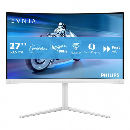 "Philips 68.5cm (27.0"") 27M2C5501 16:09 2xHDMI+DP Curved wh."
