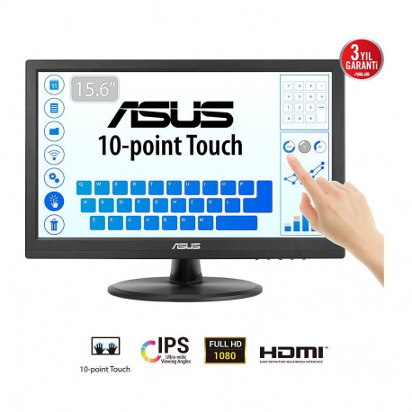 ASUS VT169HE 39.6cm (16:9) FHD HDMI puutetundlik