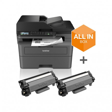 "Brother MFC-L2827DWXL S/W - Laserdrucker Multifunktionsgerät 4in1 ADF LAN WLAN"