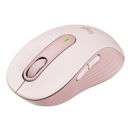 "Logitech Signature M650 Mouse optical 5 buttons wireless Bluetooth 2.4 GHz Bolt USB receiver rose"