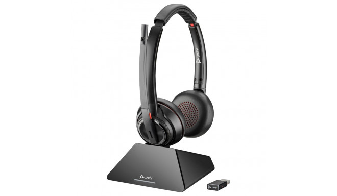 HP Poly Savi 8220-M UC binauraalne DECT USB-A peakomplekt