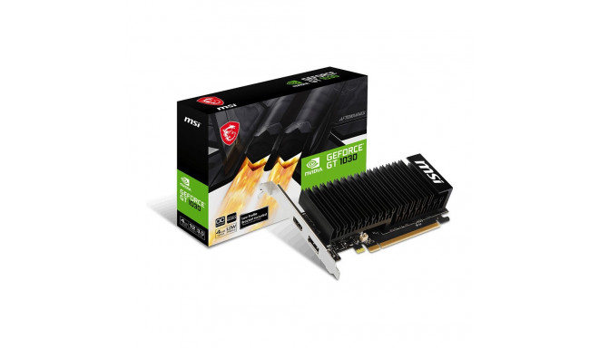 "GT1030 4GB MSI OC LP passiv DDR4"