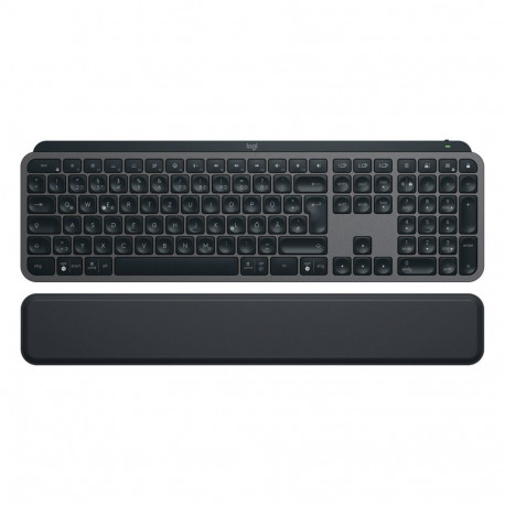 Logitech MX Keys S USB grafiithall QWERTZ DE randmetugi