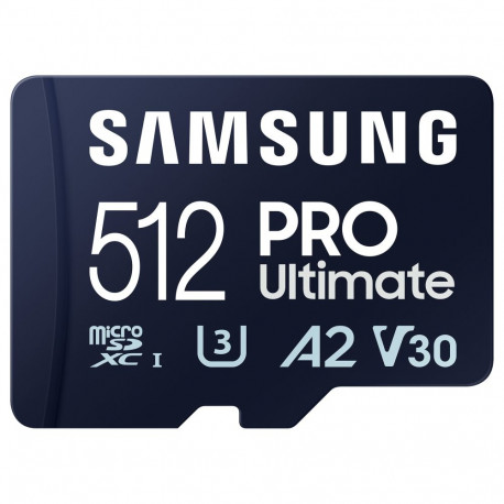 Samsung PRO Ultimate 512GB microSDXC UHS-I mälukaart koos adapteriga