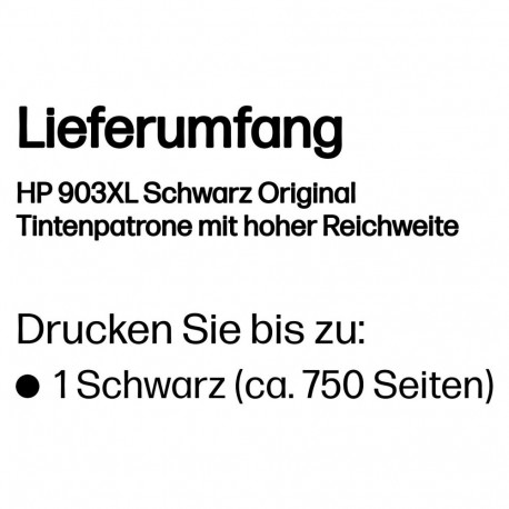 "HP Tinte 903XL T6M15AE Schwarz"