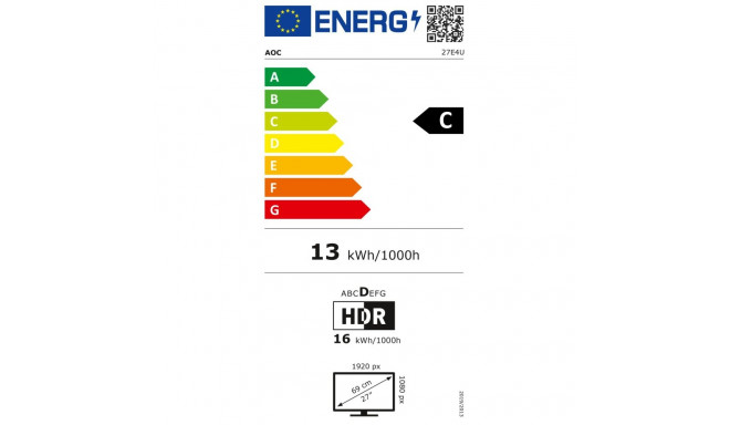 AOC 27E4U - 120Hz | Full HD | IPS | 27''