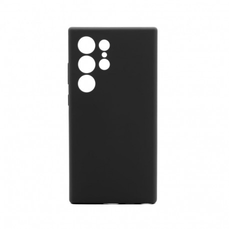 Connect Samsung Galaxy S24 Ultra Premium Quality Magnetic Soft Touch Silicone Case Black