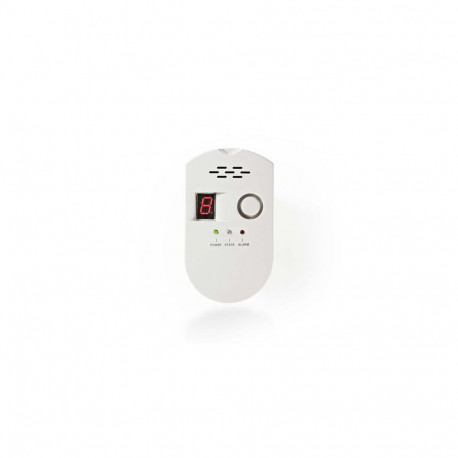 Nedis DTCTG10CWT gas detector LPG, Natural gas
