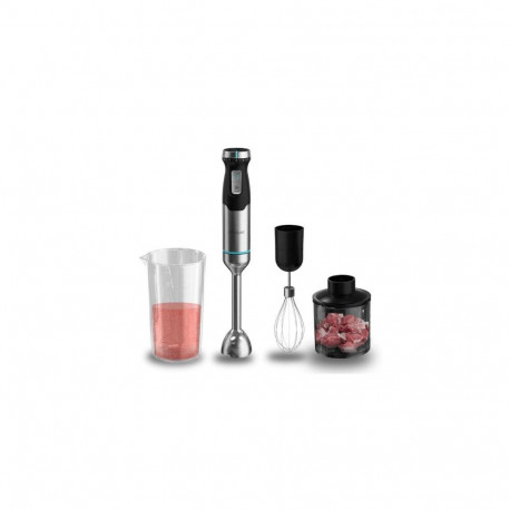 Cecotec Power Pulsar 2300MAX Cream&amp;Crrush Immersion blender 2300 W Black, Stainless steel