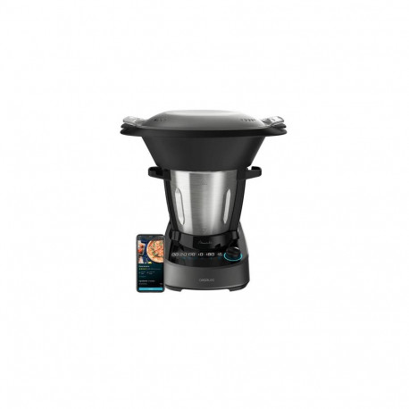 Cecotec 04341 food processor 1600 W 3.3 L Black, Stainless steel Built-in scales