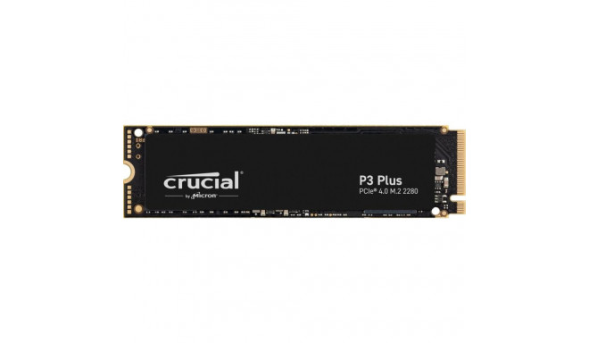 SSD|CRUCIAL|P3 Plus|1TB|M.2|NVMe|3D NAND|Write speed 3600 MBytes/sec|Read speed 5000 MBytes/sec|TBW 