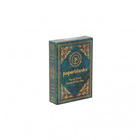 Mängukaardid Paperblanks Standard Deck Turquoise Chronicles