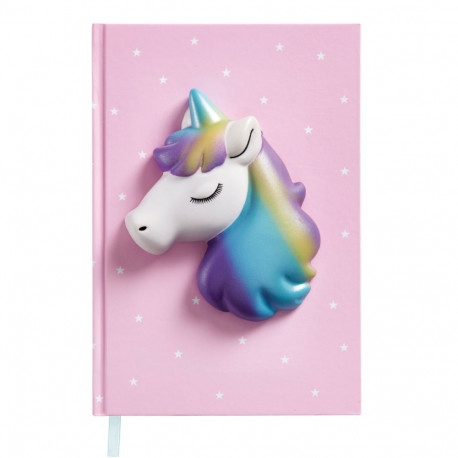 Märkmik A5 SQUISHY UNICORN Miquelrius