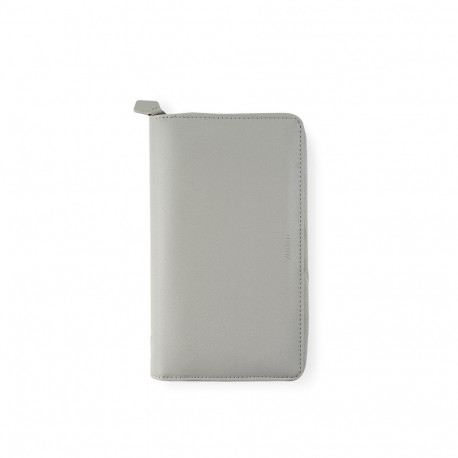 Filofax - Saffiano Personal compact Zip Granite, lukuga ajaplaneerija
