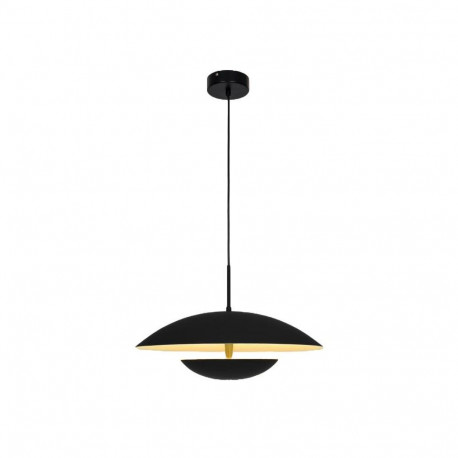 PENDANT LIGHT AURAS 2XE14 D40CM BLACK