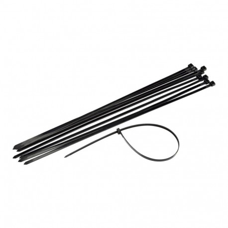 CABLE TIES 4.5X350MM 100PCS BLACK
