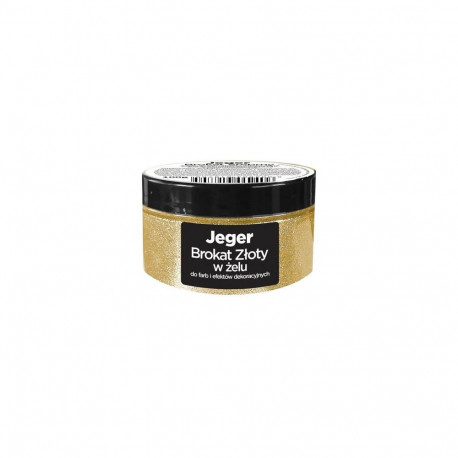 GEL JEGER GLITTER GOLD 100ML