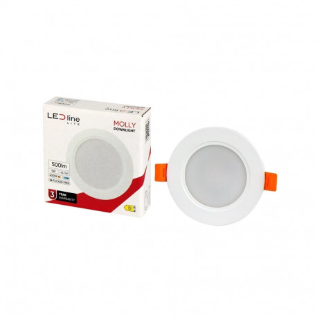 RECESSED LED LIGHT MOLLY 40K 5W 500LM