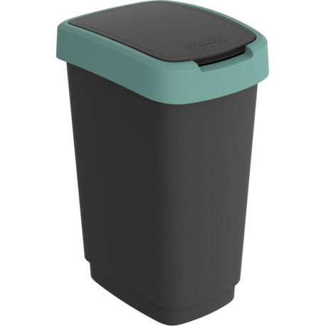 SWING BIN 50L twist roheline
