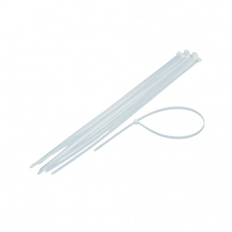 CABLE TIES 2.5X200MM 100PCS WHITE