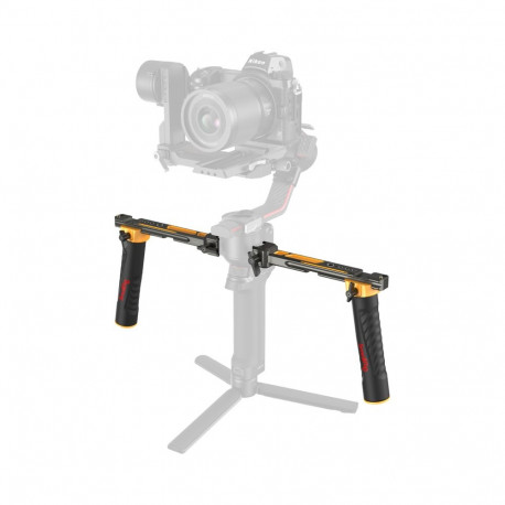 SmallRig 5526 Dual Handgrip for DJI RS 2 / RSC 2 / RS 3 / 3 Pro / RS 4 / 4 Pro（BumbleBee Edition)