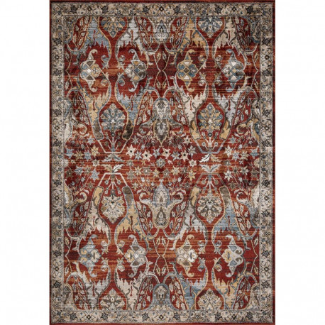 Vaip DARLY-5, 160x230cm, punane/beež