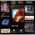 Hisense ULED MiniLED Smart TV 4K | 55U7Q | 55 | Smart TV | UHD | Black