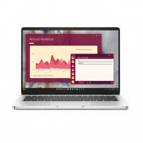 Dell Pro 14 PC14250 14" FHD+ peegeldusvastane Intel Core Ultra 5 235U 16 GB DDR5 512 GB SSD integree