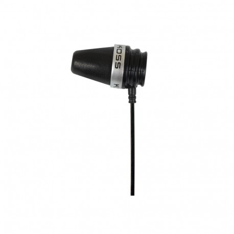 Koss Sparkplug mustad juhtmega mürasummutavad kõrvasisesed kõrvaklapid