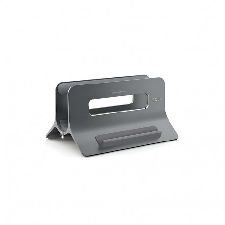 Gravity holder stand for MacBook grey