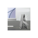 Gravity holder stand for MacBook silver