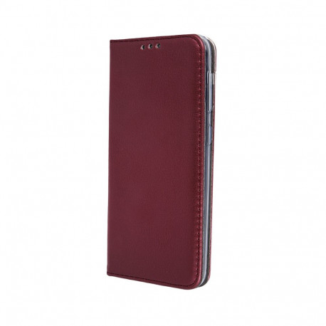 Smart Magnetic case for Motorola Moto G06 burgundy