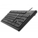 A4Tech keyboard KR-85 US, black