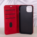 Smart Suede case for iPhone 17 Pro 6,3" red